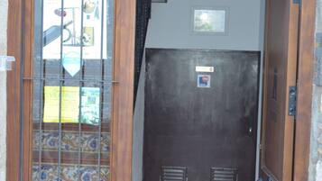 Entrada de l'allotjament