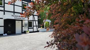 Fassade der Unterkunft