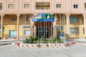 Fachada de la propiedad