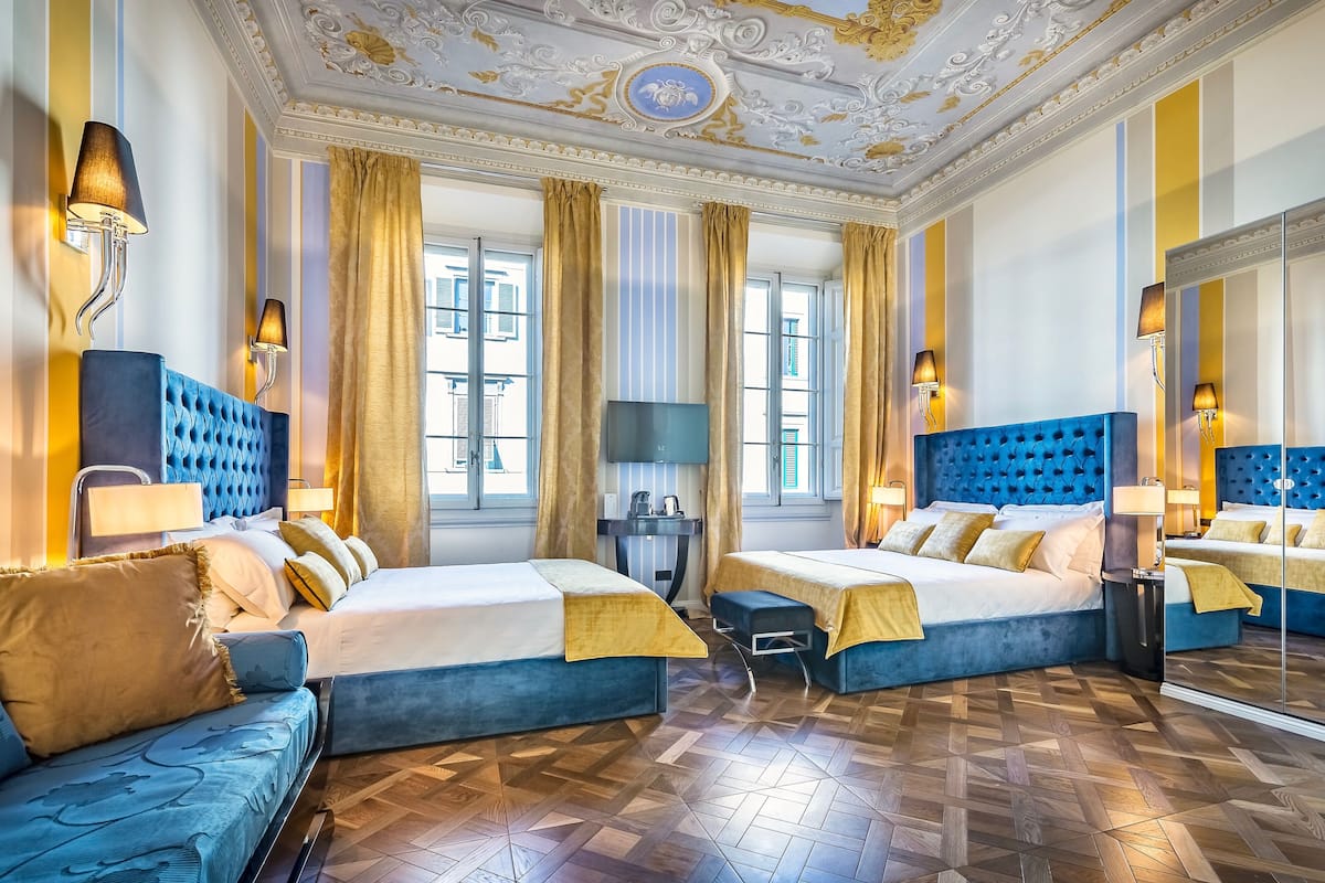 Grand Suite (Executive) | Cadar kapas Mesir, peralatan tempat tidur premium, gebar bulu kapas