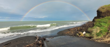 Beach nearby