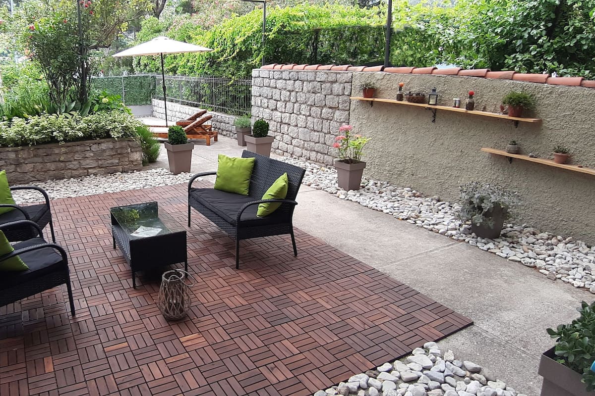Apartment, 2 Schlafzimmer, Erdgeschoss | Terrasse/Patio