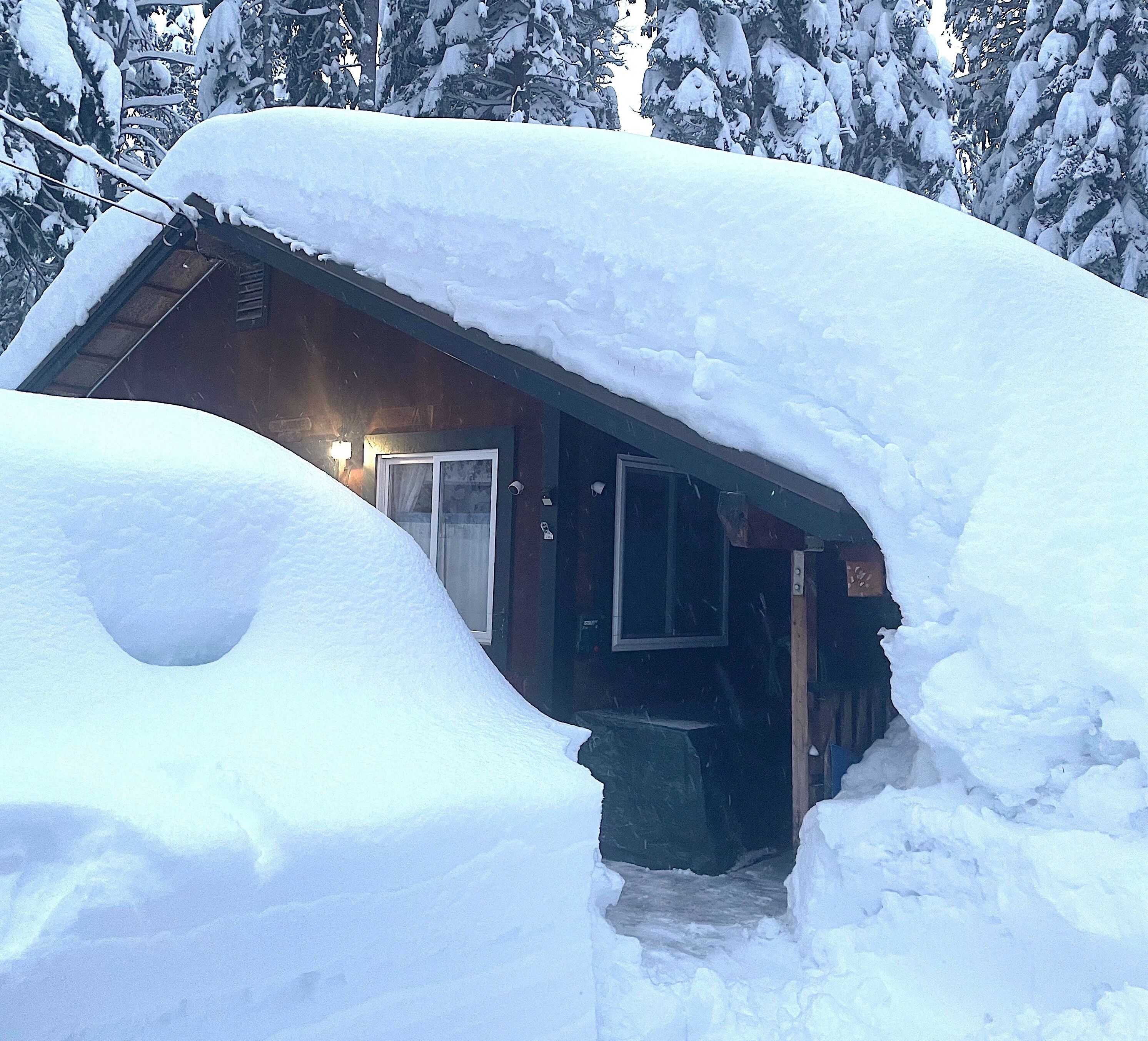 The epic winter of 2022-23 when we had over 70 feet of snow in the season!