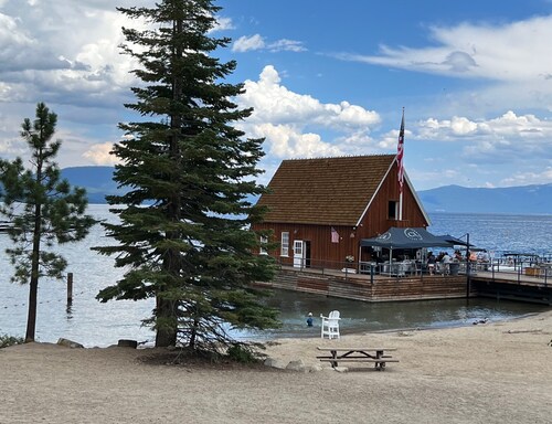 Next to Sugar Pine State Park, Two Morrows Tahoe Cabin loves kids and dogs!