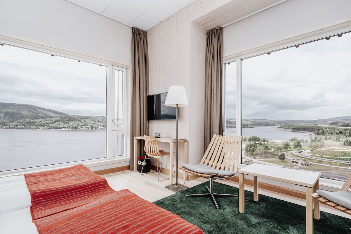 panoramic triple room | 1 bedroom, premium bedding, desk, blackout curtains