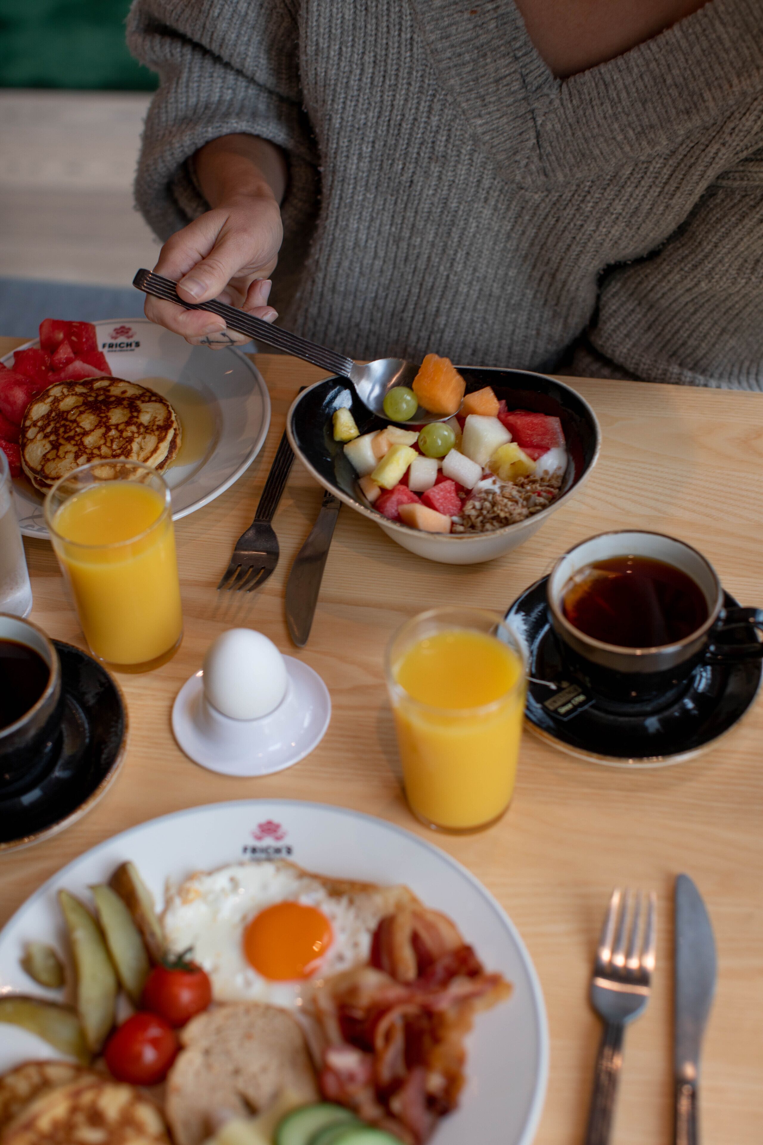 free daily continental breakfast