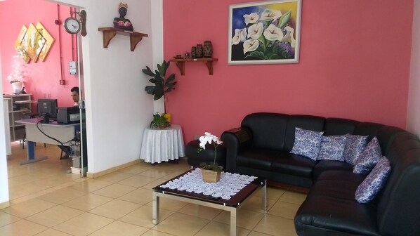 Sala de estar en el lobby