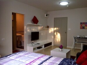 1 Schlafzimmer, kostenloses WLAN, Bettwäsche, Rollstuhlgeeignet