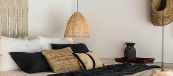 Art riad au bord de la mer