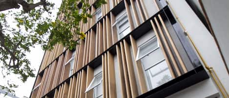 Façade de lâhĂ©bergement