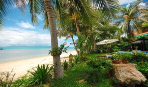 On the beach