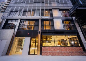 Fachada de la propiedad