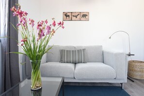 Appartement, 2 chambres (Blue) | Salle de séjour