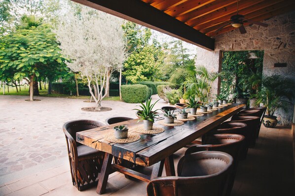 Terrace/patio - María & Bernardo Casa - Viñedo (El Marques)