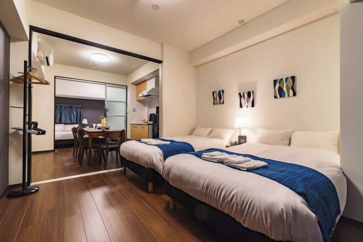 Desk, iron/ironing board, free WiFi, bed sheets