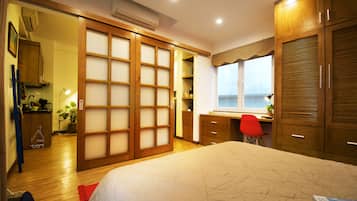 1 habitación, colchones con efecto memoria y decoración personalizada