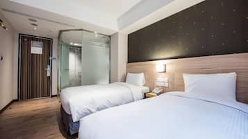 1 chambre, literie de qualité supérieure, couette en duvet d'oie