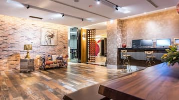 Lobby sitting area