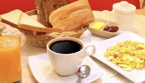 Free daily local cuisine breakfast