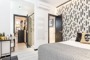 2 chambres, fer et planche Ă repasser, Wi-Fi gratuit, draps fournis