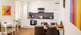 Apartment close to the train station and only a few minutes' walk to the center.