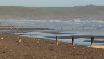 Tæt på stranden, badehåndklæder