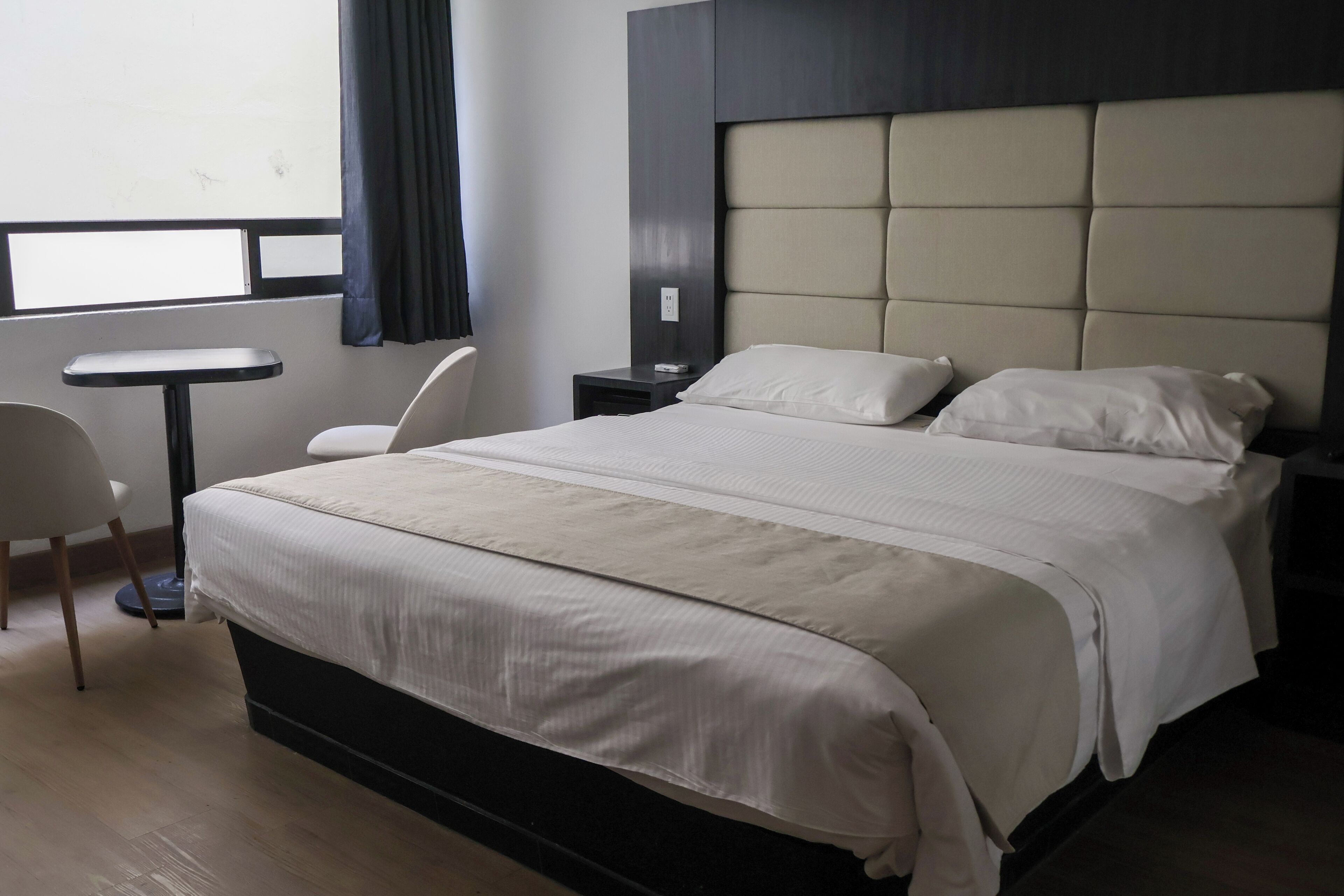 comfort room | desk, laptop workspace, blackout curtains, free wifi