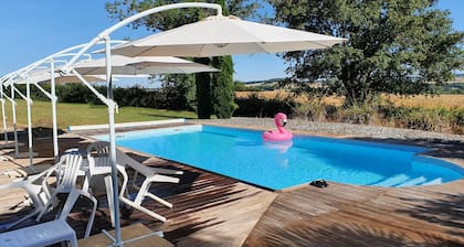 Gite climatisé independant en pleine campagne a proximite toutes commodites