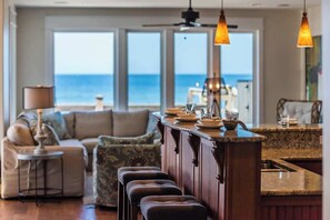 Interior - 10BR Gulf-Front Estate on 30A With 2 Homes, Pools and Sleeps 30+ (Seacrest Beach)