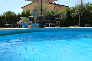 Alberca al aire libre 