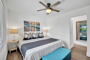 3 habitaciones, escritorio, tabla de planchar con plancha y wifi gratis 