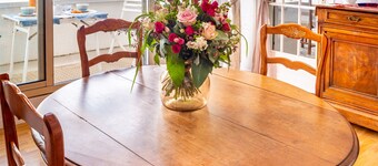 5-room duplex with balcony 30m from the beach - 7 sleeps, pets allowed, wifi and parking