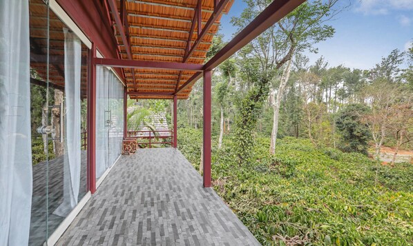 豪華雙人房 | 書桌、免費 Wi-Fi、床單