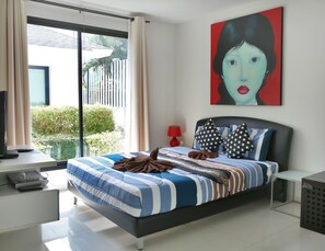 4-Bedroom Villa with Private Pool | 房內夾萬、熨斗/熨衫板、摺床/加床 (收費)、免費 Wi-Fi