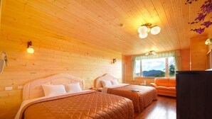 Økonomi-firemannsrom, 2 queensize-senger, ikke-røyk