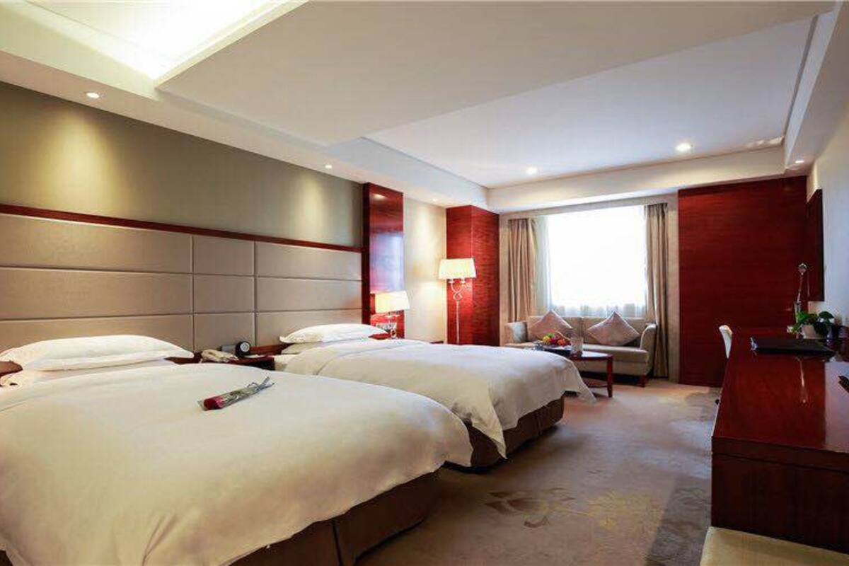 In-room safe, desk, blackout curtains, iron/ironing board (on request)