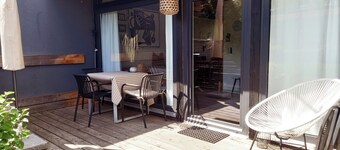 Süßer Ferienbungalow in Seenähe mitten im Frankenwald, 45 qm, haustierfreundlich