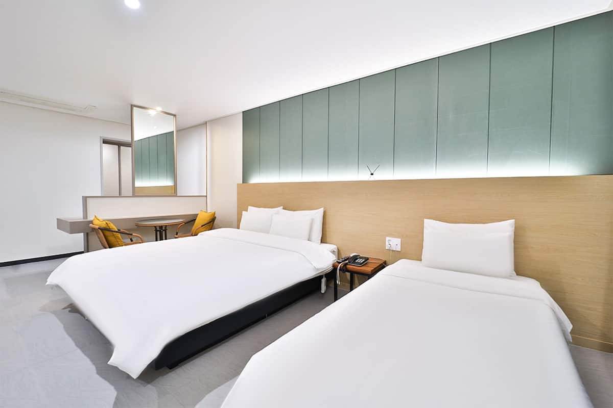 Business Twin kamer | Hypoallergeen beddengoed, individueel gedecoreerd