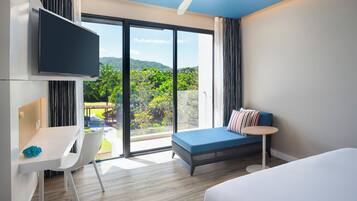 Chambre Deluxe, 1 trĂšs grand lit | Vue de la chambre