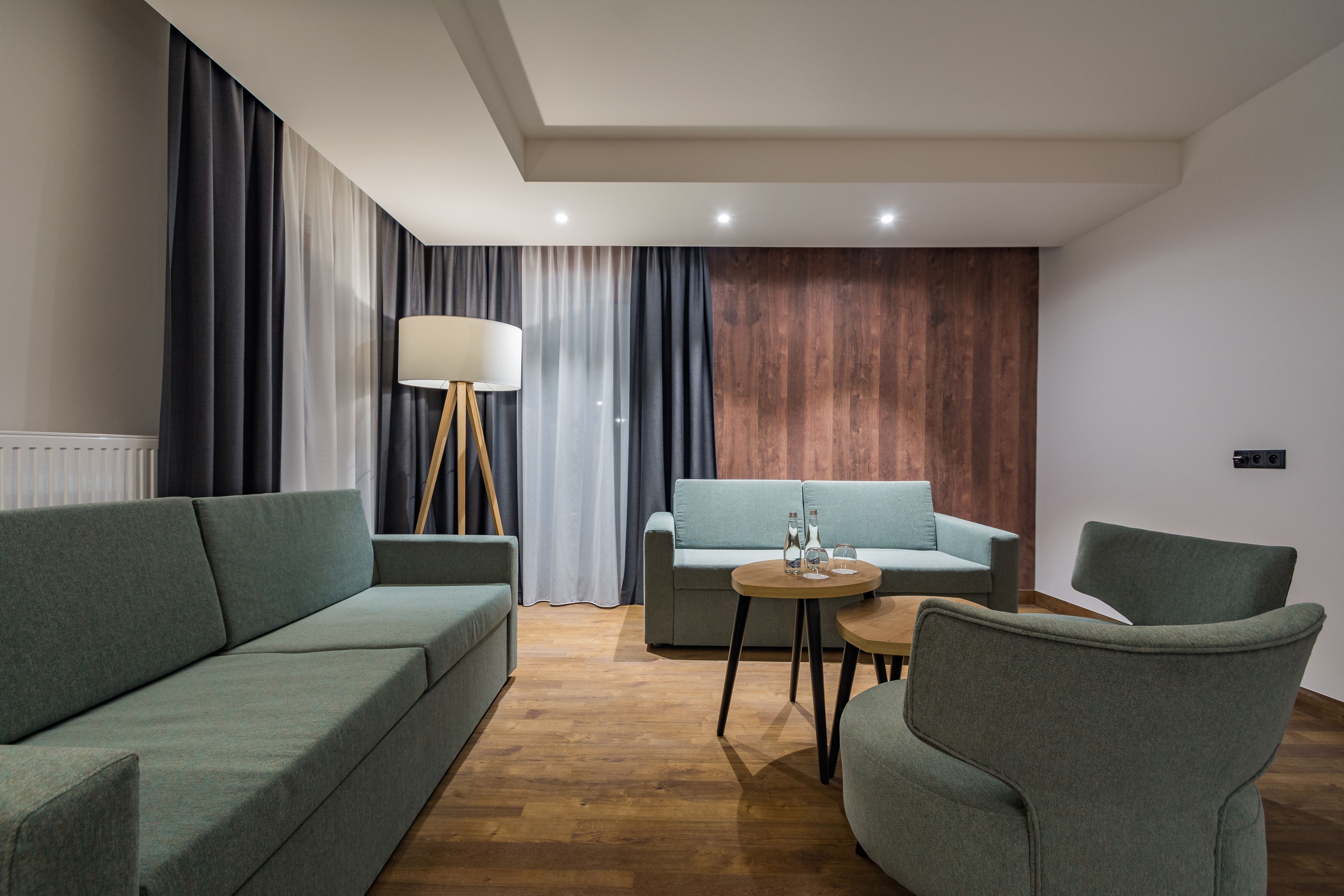 In-room safe, blackout curtains, soundproofing, iron/ironing board