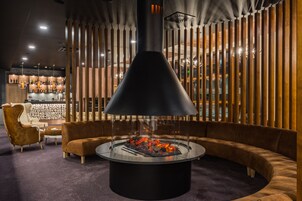 Zona de estar del vestíbulo