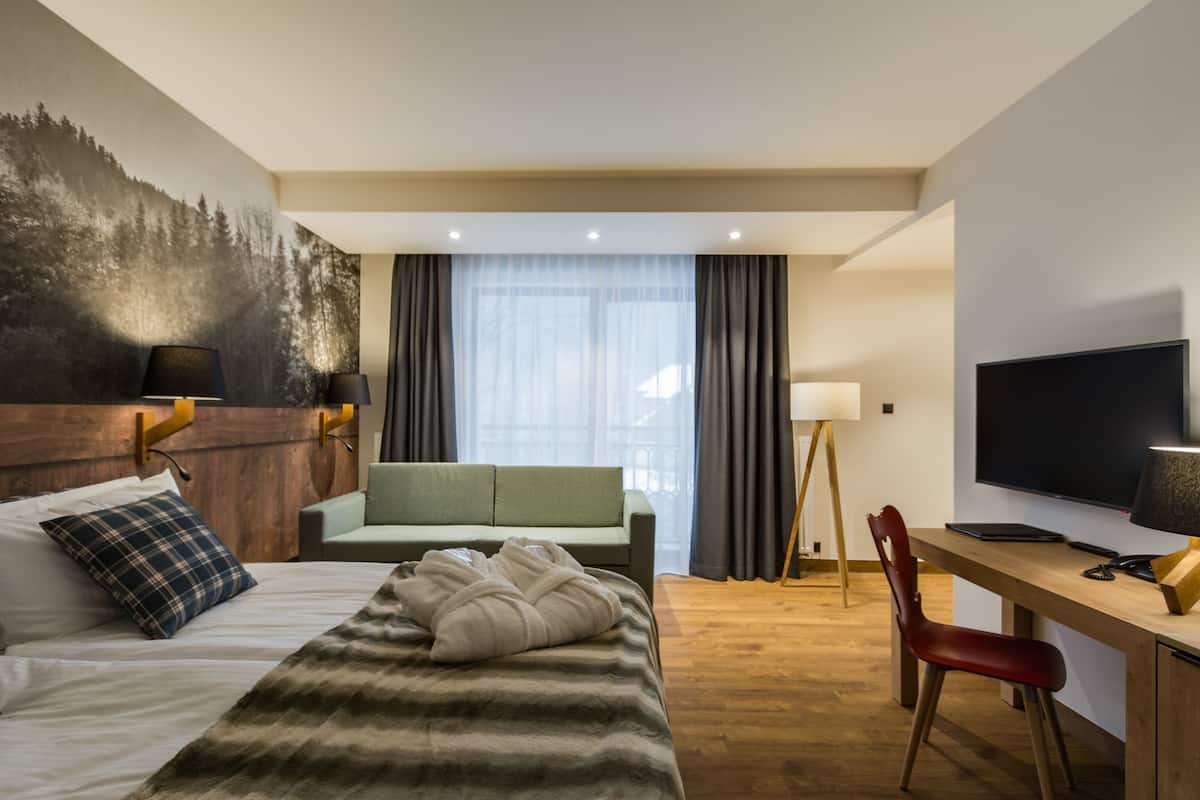 Standardzimmer (Plus) | Zimmersafe, Verdunkelungsvorhänge, schallisolierte Zimmer