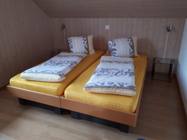 2 bedrooms, free internet