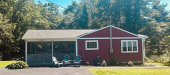 Come enjoy our quaint home across the street from the lake