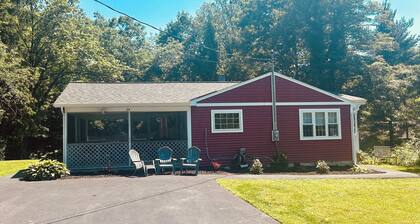 Come enjoy our quaint home across the street from the lake