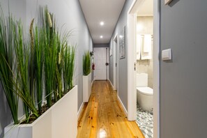 Familienapartment, 1 Schlafzimmer, Nichtraucher, Stadtblick | Wohnbereich