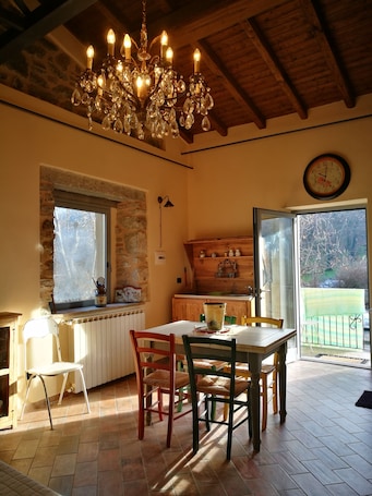 Sala de estar. Podere Groppini