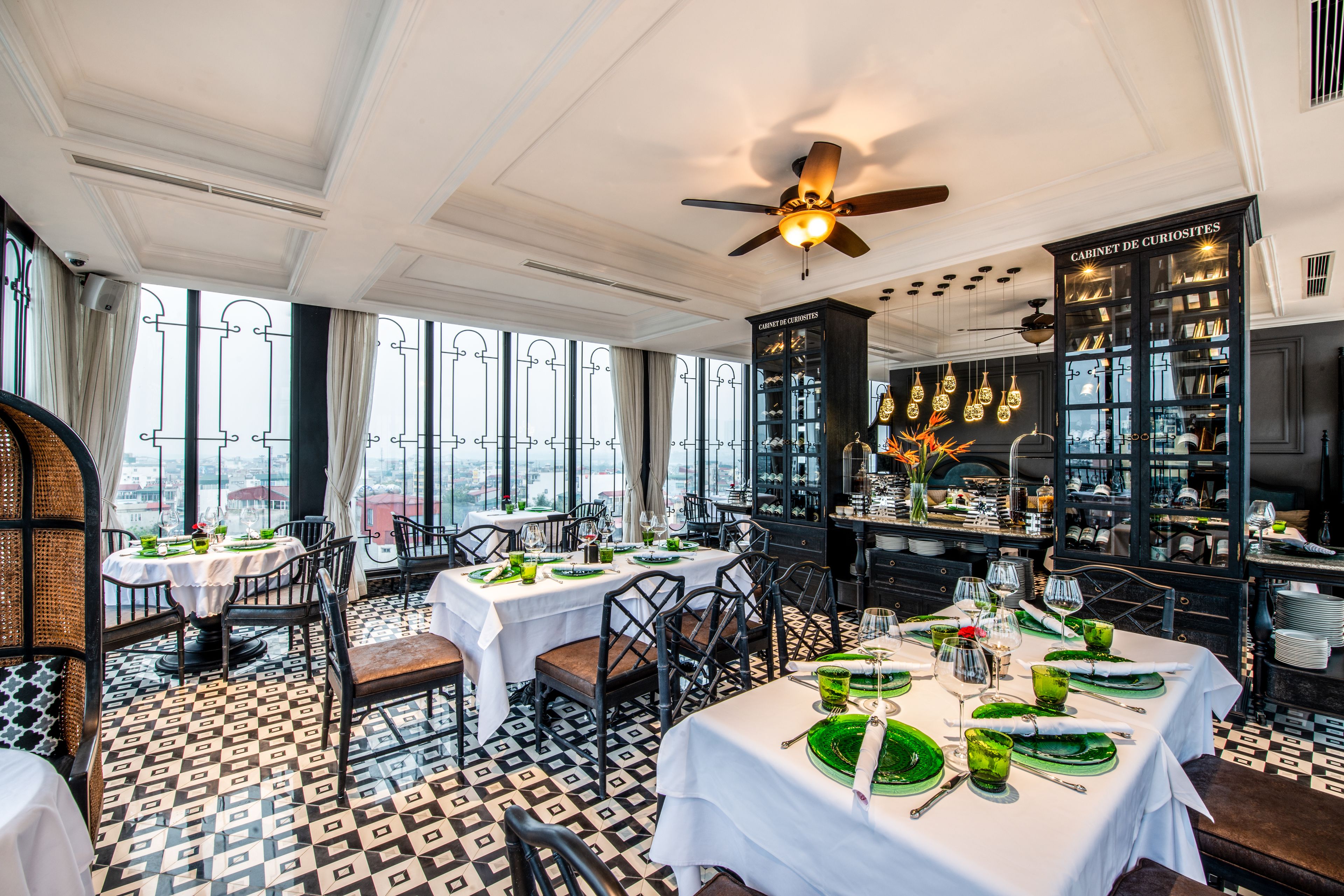 breakfast, lunch, dinner served; local and international cuisine