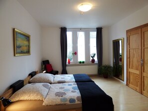 Apartment, 1 Bedroom | Living area | 42-inch flat-screen TV with satellite channels, LCD TV, DVD player