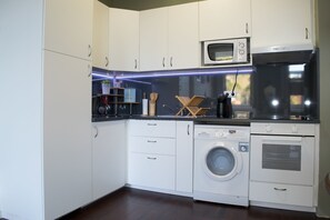 Appartement Familial, 1 chambre, vue ville | Cuisine privée